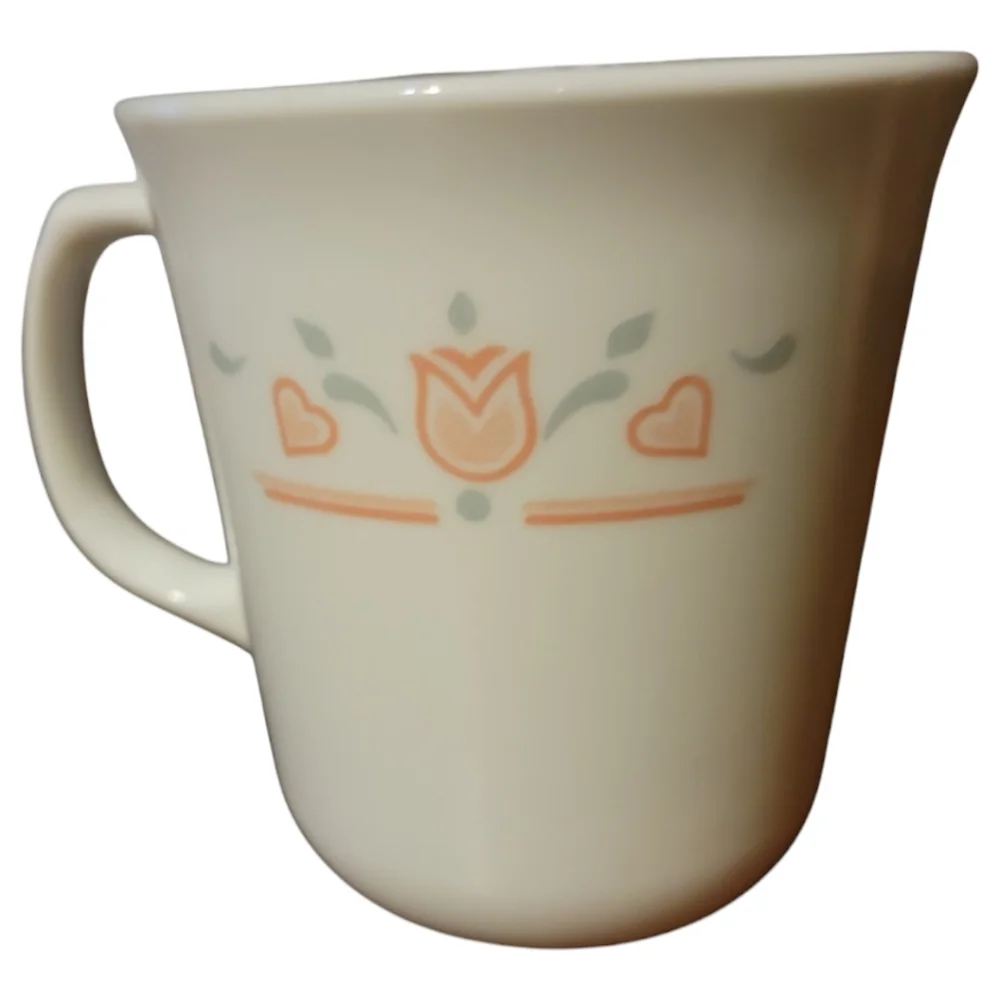 Vtg Corning Corelle Dutch Lattice Coffee Tea Hot Chocolate Cup Mug